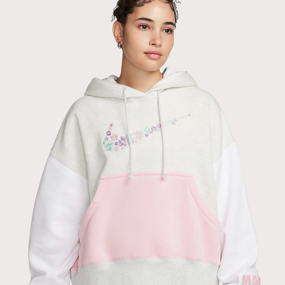 WOMENS NIKE PHOENIX FLEECE HOODIE X DOERNBECHER FREESTYLE 'MACEY’ XL